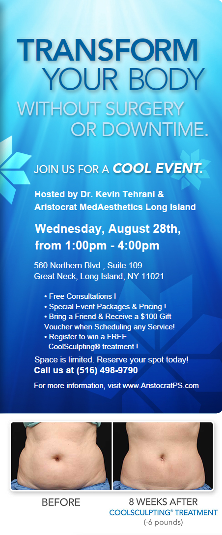 Aristocrat Zeltiq Coolsculpting Event