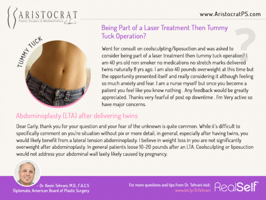Lateral Tension Abdominoplasty New York