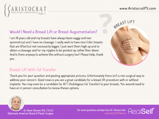 Breast lift And Breasy Augmentation