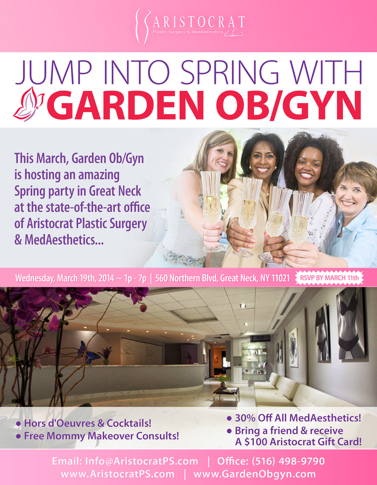 Jump Into Spring With Garden Ob Gyn Aristocrat Plastic Surgery